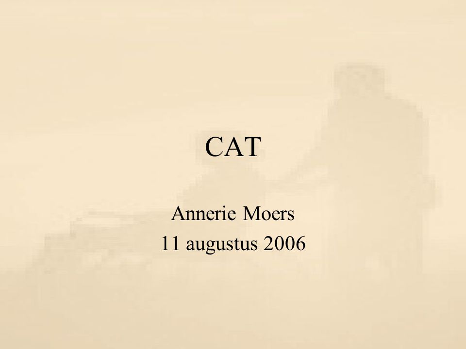 Annerie Moers 11 augustus 2006