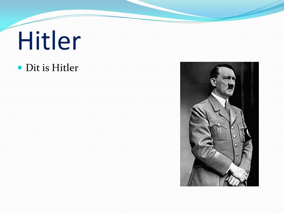 Hitler Dit is Hitler