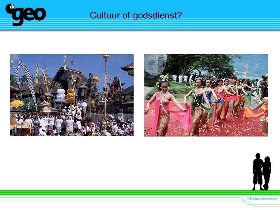 Cultuur of godsdienst Links: een hindoeistisch feest,