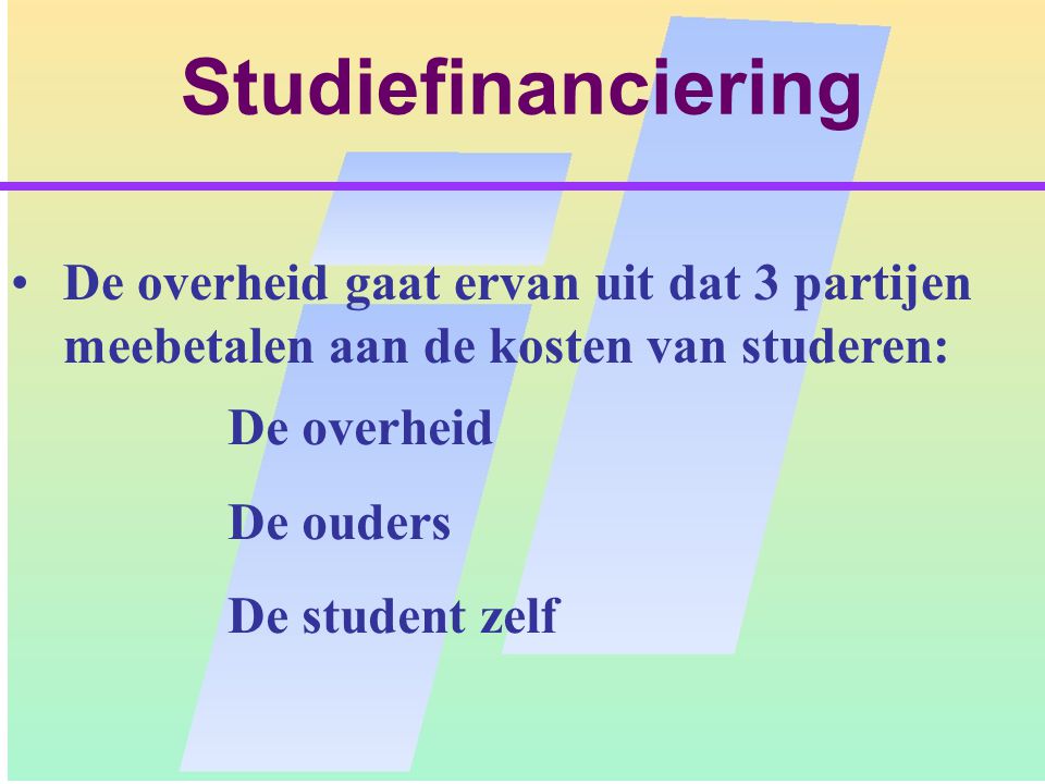 Studiefinanciering