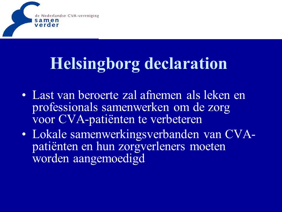 Helsingborg declaration