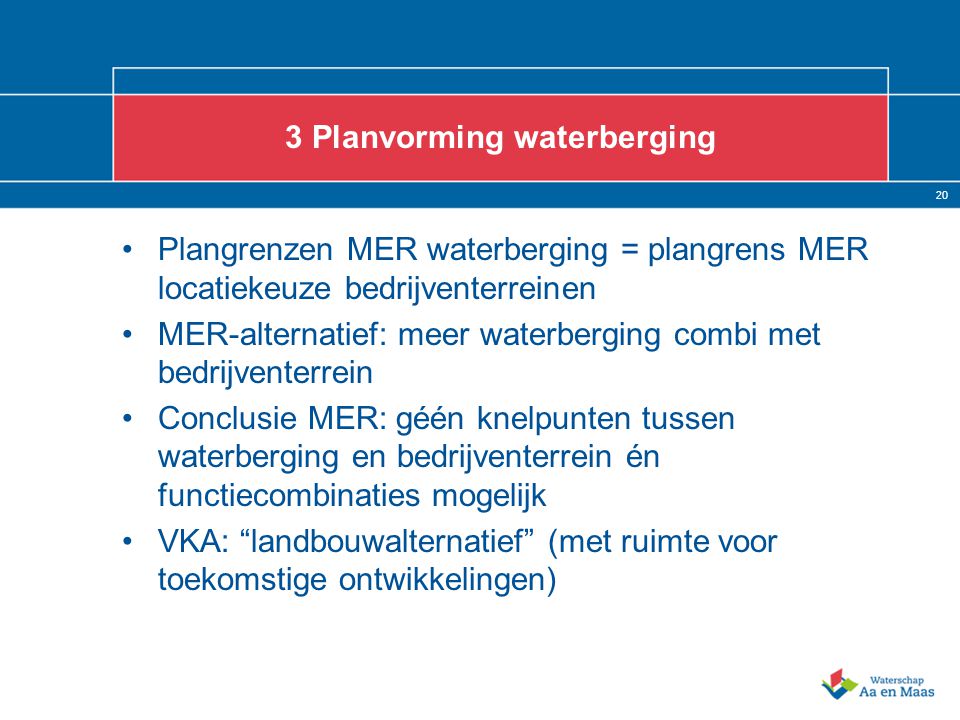 3 Planvorming waterberging