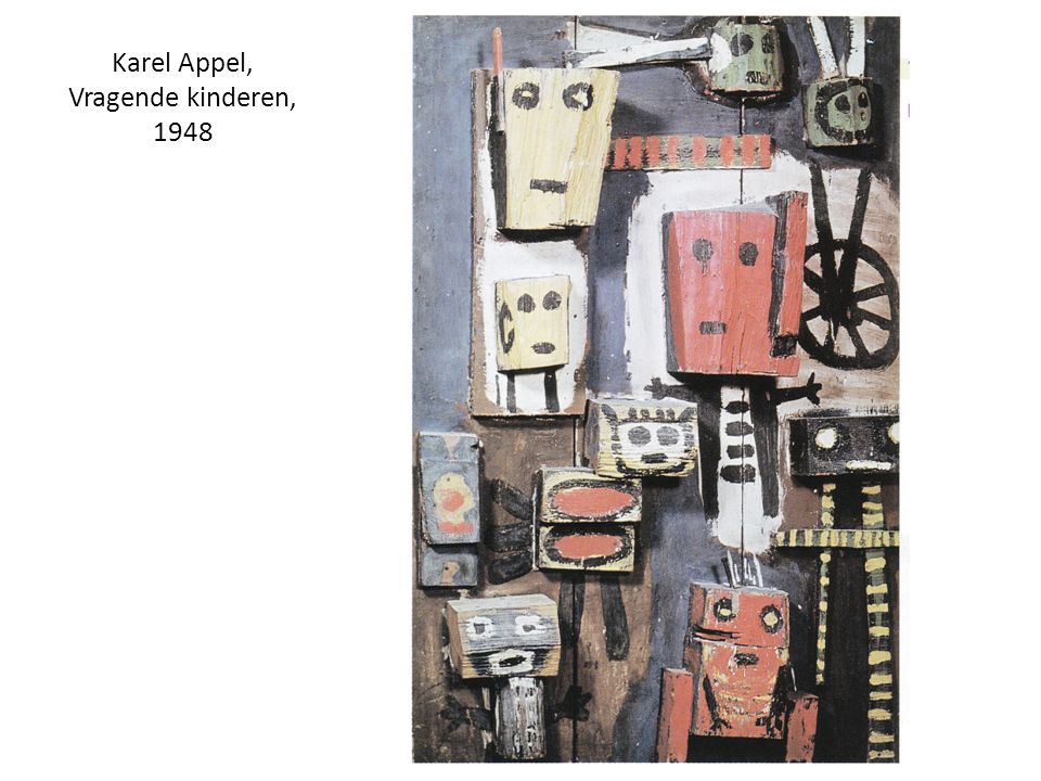 Karel Appel, Vragende kinderen, 1948