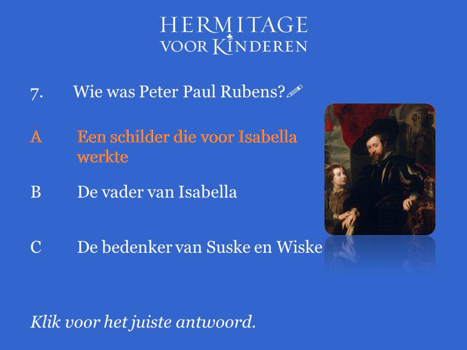 7. Wie was Peter Paul Rubens 