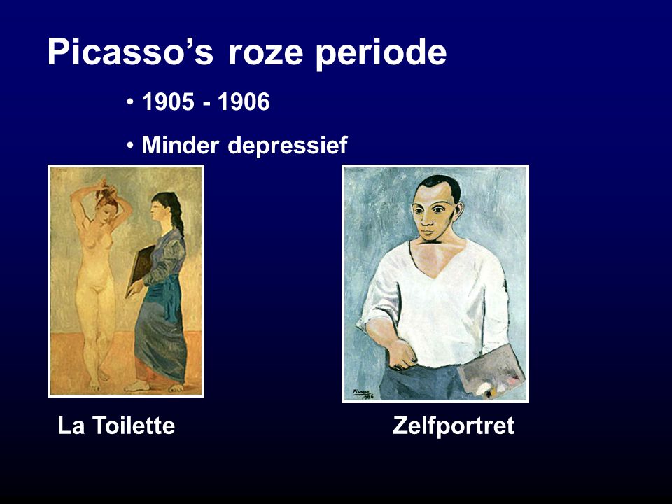 Picasso’s roze periode