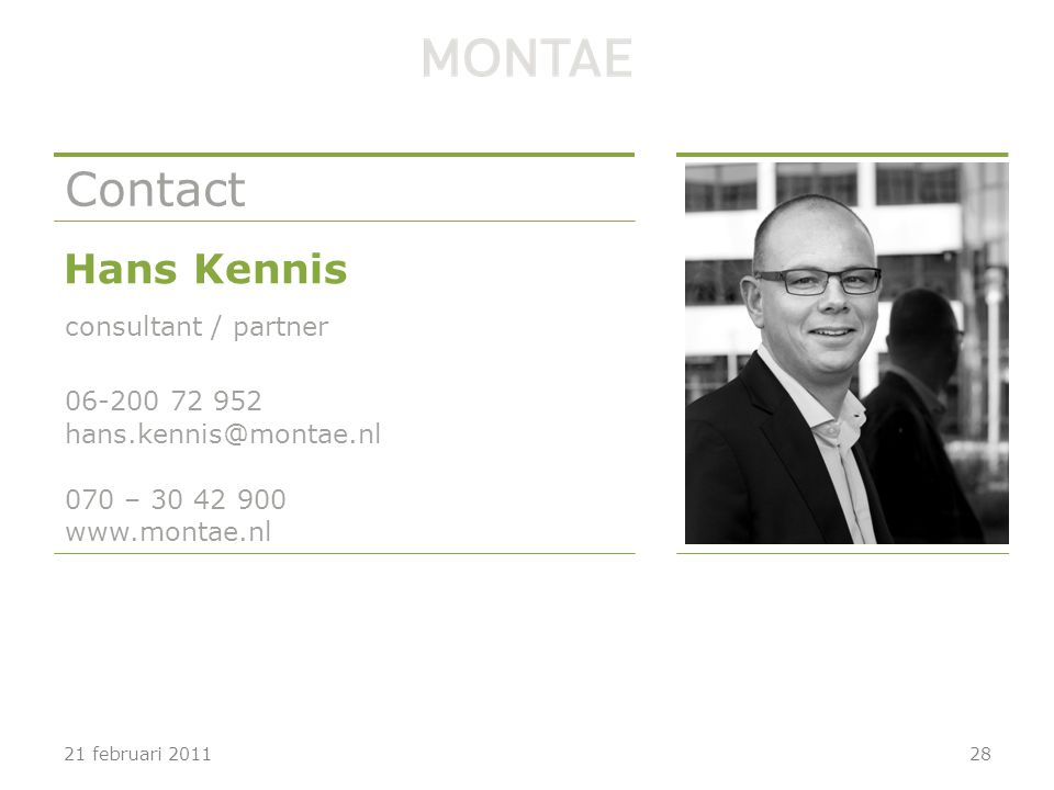 Hans Kennis consultant / partner