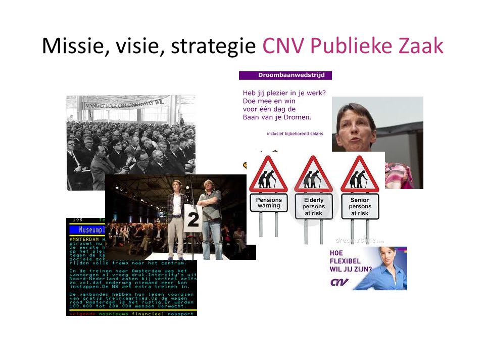 Missie, visie, strategie CNV Publieke Zaak