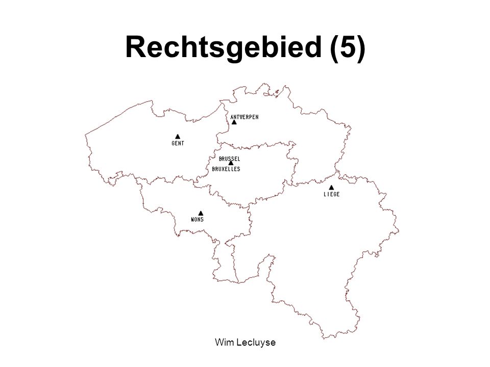 Rechtsgebied (5) Wim Lecluyse