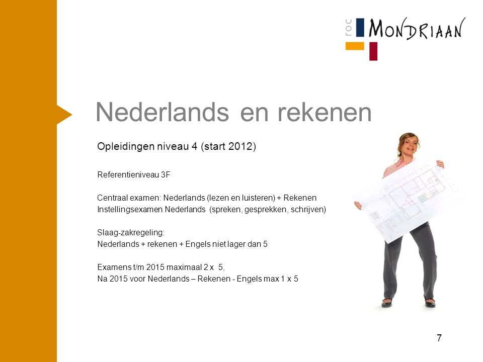 Nederlands en rekenen Opleidingen niveau 4 (start 2012) april ’17