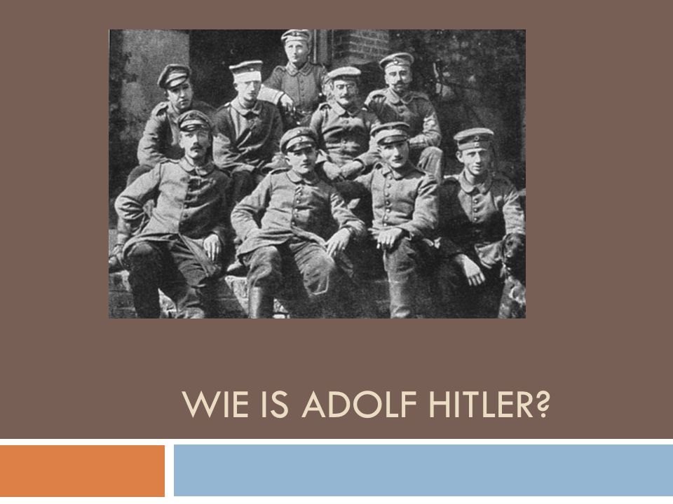Wie is Adolf Hitler