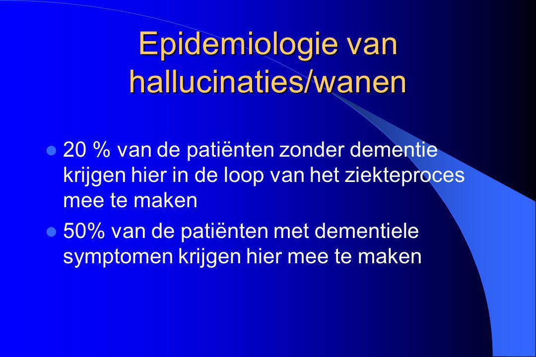 Epidemiologie van hallucinaties/wanen