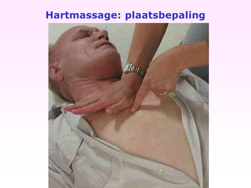 Hartmassage: plaatsbepaling