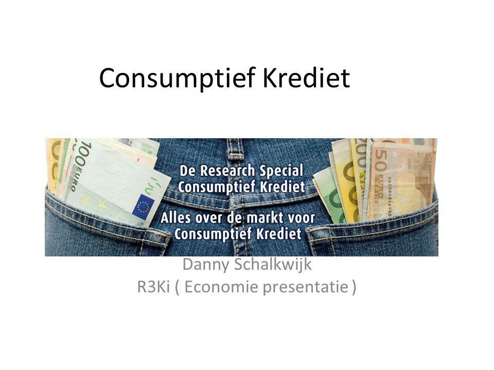 Danny Schalkwijk R3Ki ( Economie presentatie )