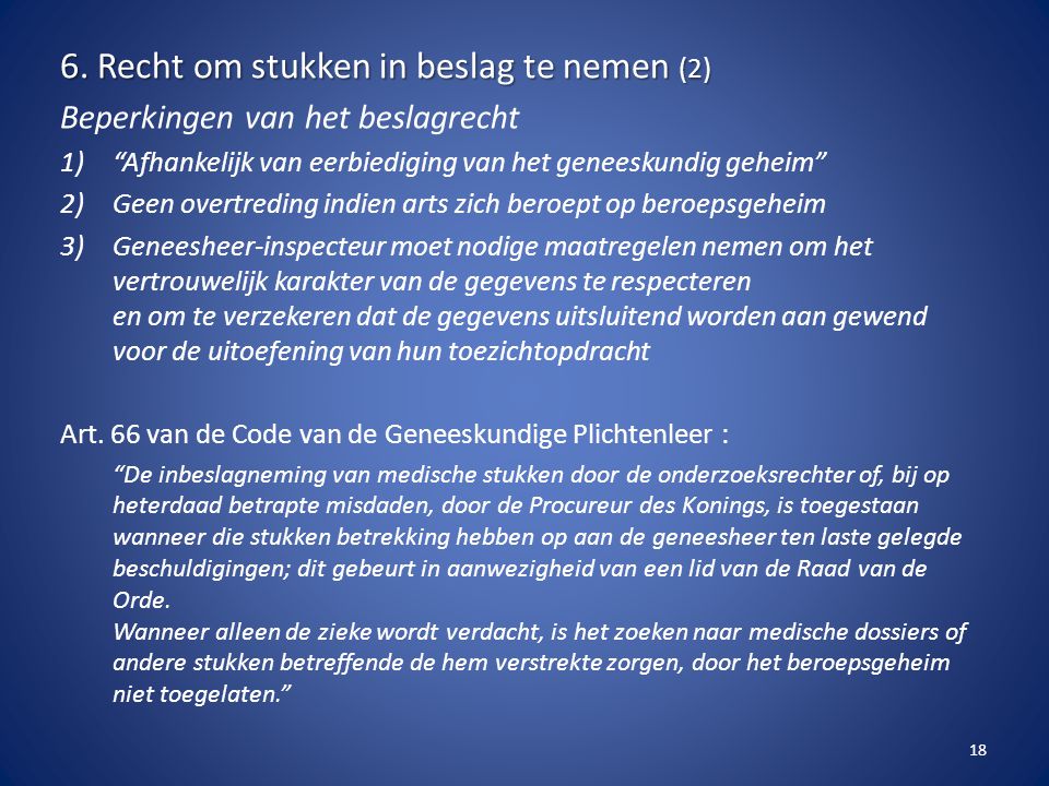 DE DIENST VOOR GENEESKUNDIGE EVALUATIE EN CONTROLE - Ppt Download