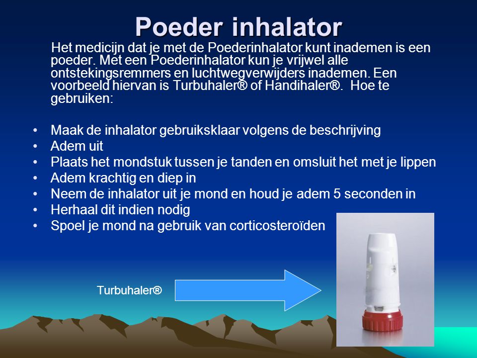 Poeder inhalator