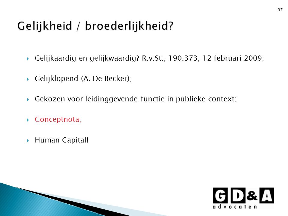 Cies GYSEN Advocaat-vennoot GD&A - Ppt Download