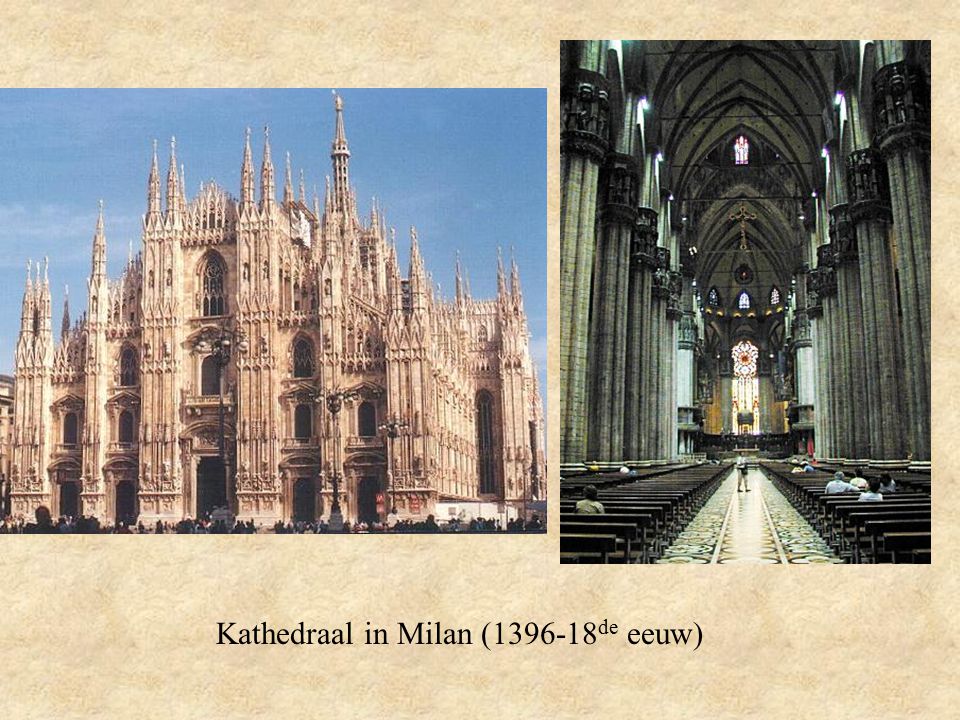 Kathedraal in Milan ( de eeuw)
