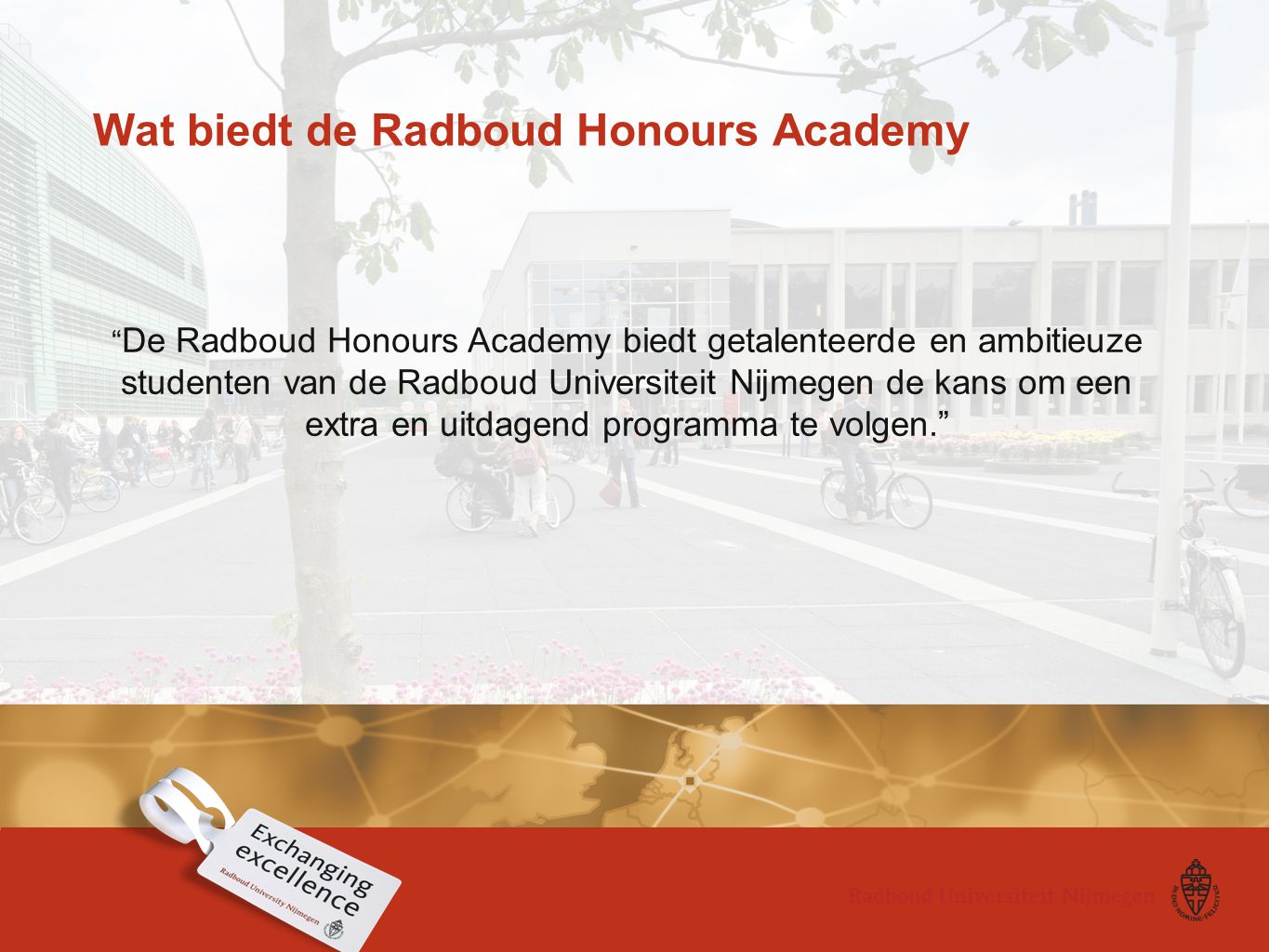 Wat biedt de Radboud Honours Academy