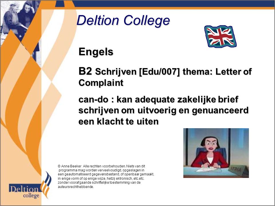 Deltion College Engels