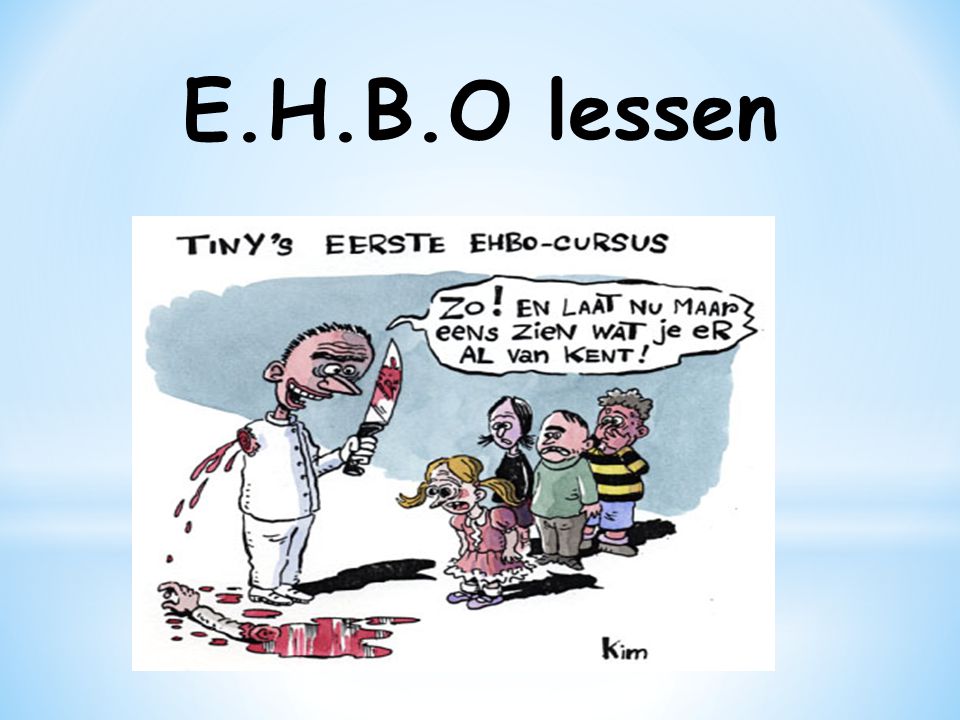 E.H.B.O lessen