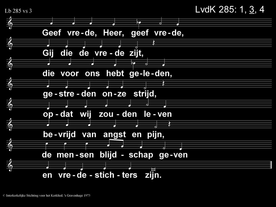 LvdK 285: 1, 3, 4