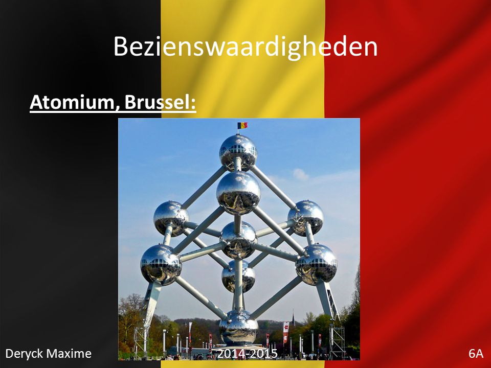 Bezienswaardigheden Atomium, Brussel: Deryck Maxime A