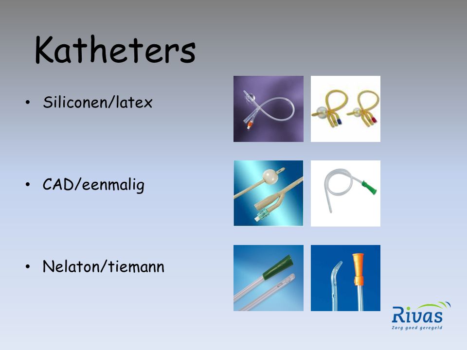 Katheters Siliconen/latex CAD/eenmalig Nelaton/tiemann