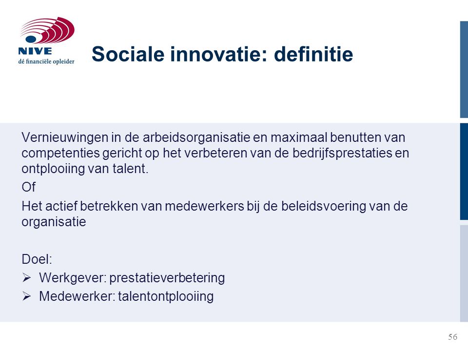 Sociale innovatie: definitie