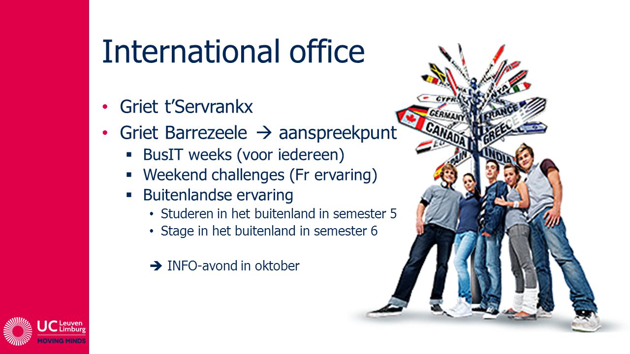 International office Griet t’Servrankx