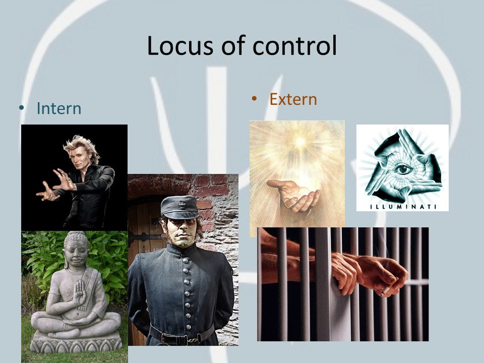 Locus of control Extern Intern
