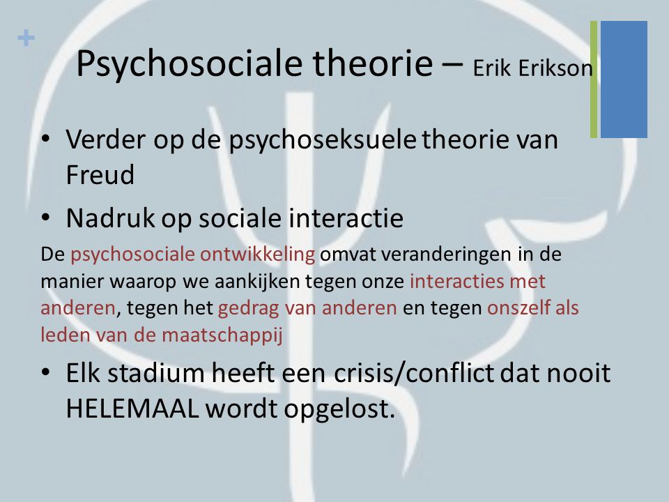 Psychosociale theorie – Erik Erikson