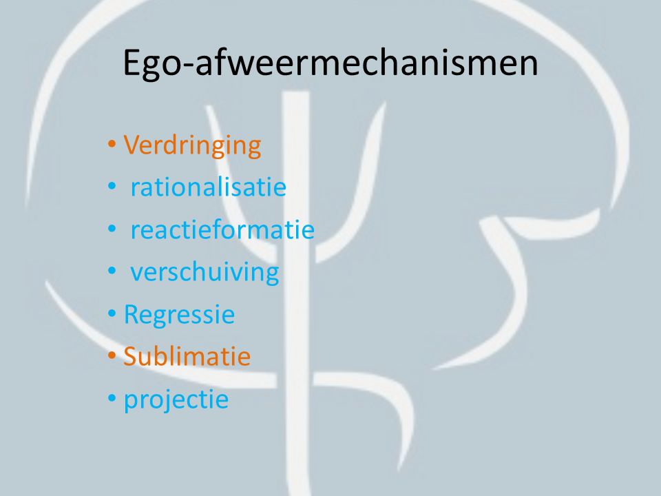 Ego-afweermechanismen