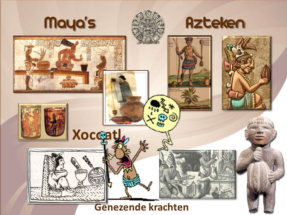 Maya’s Azteken Xocoatl Genezende krachten