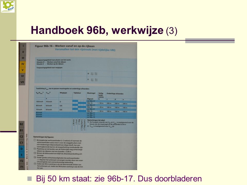 Handboek 96b, werkwijze (3)